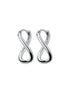 Cercei din argint Infinit (Silver/Gold)